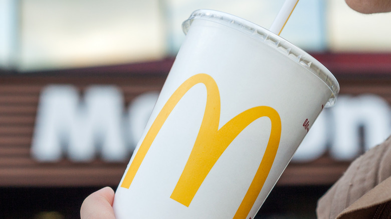 McDonald's sweet tea cup