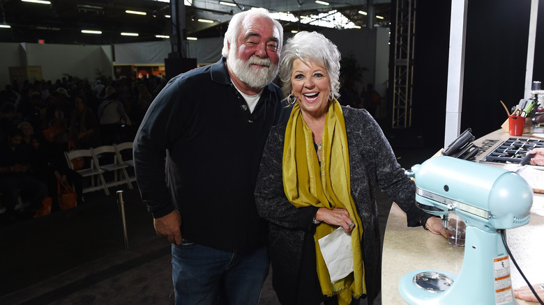 Michael Groover and Paula Deen