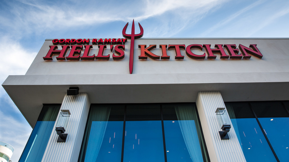 Hell's Kitchen pitchfork sign