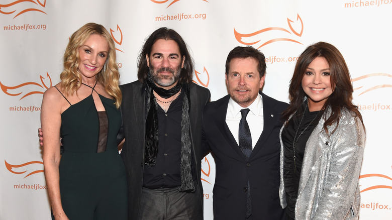 Rachael Ray's husband John Cusimano and Michael J. Fox
