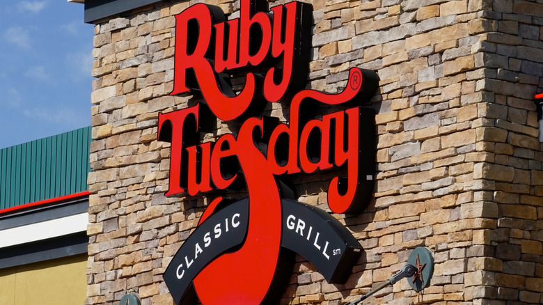 sign Ruby Tuesday