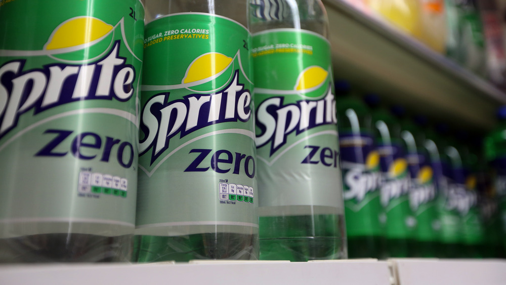 Bottles of Sprite Zero