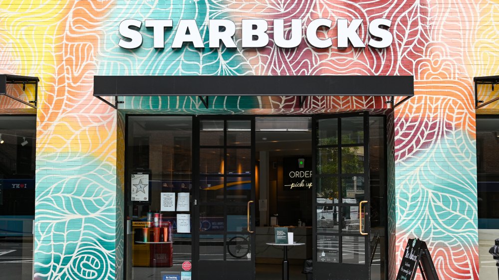 Starbucks storefront