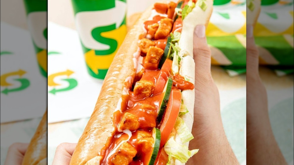 Subway Buffalo Chicken Sandwich