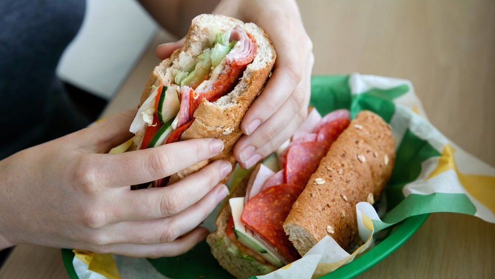 Subway signature BMT sandwich