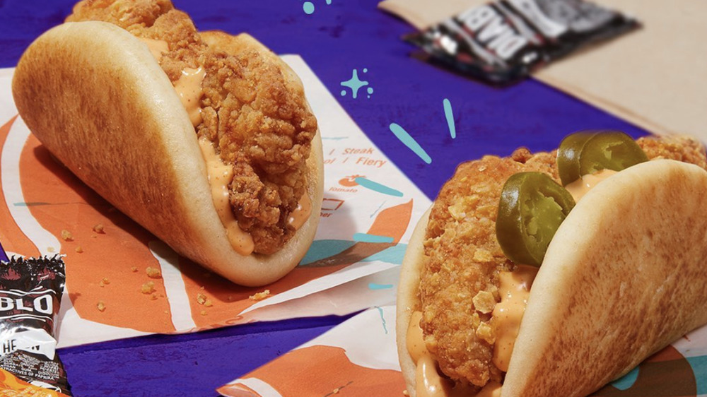 Taco Bell Crispy Chicken Sandwich Taco