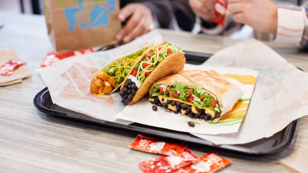 Taco Bell vegetarian food