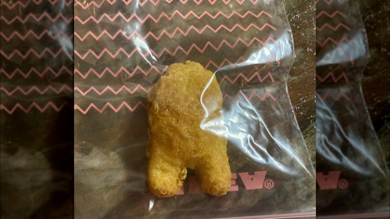 The new chicken nugget in a baggie