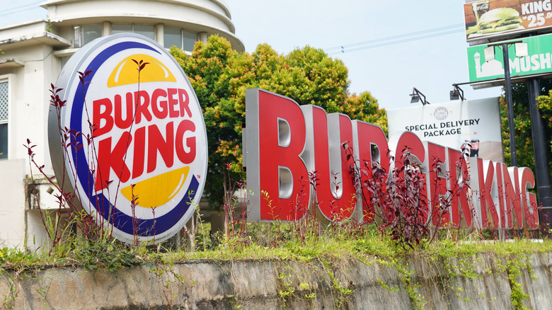 Burger King Indonesia signage