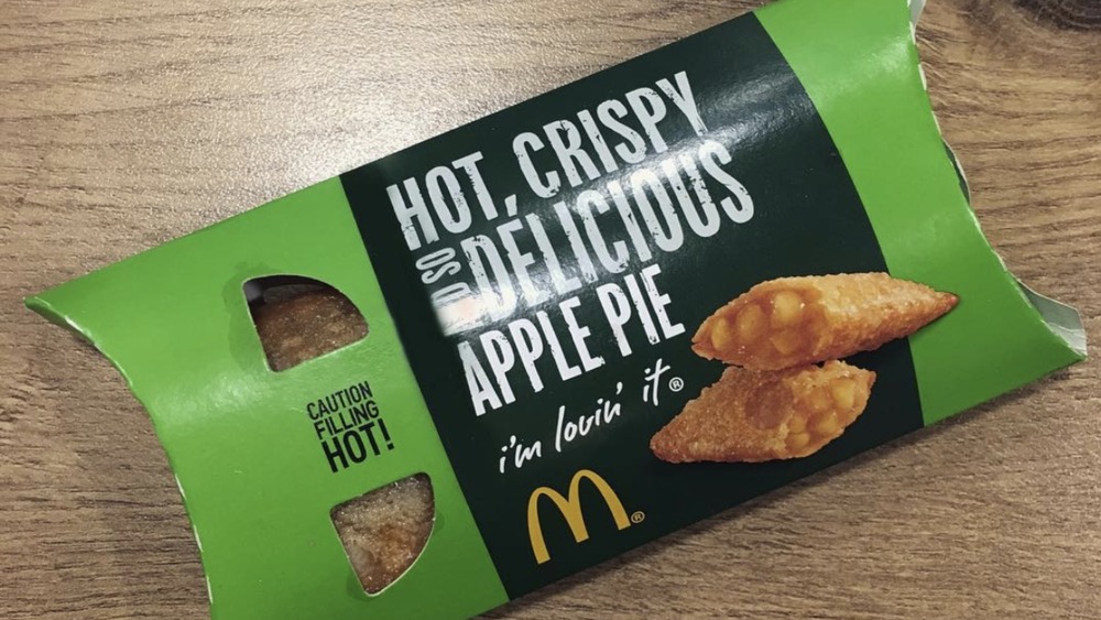 McDonald's hot apple pie