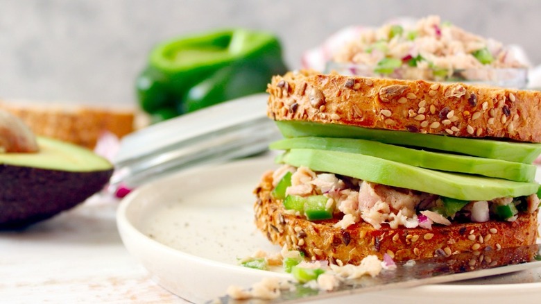 Tuna salad sandwich