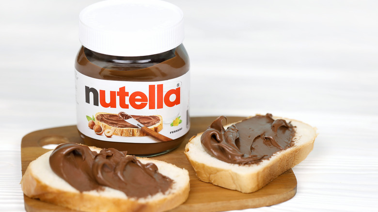 Nutella on bread