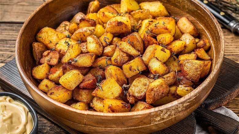Diced breakfast potatoes