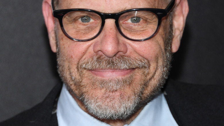 Alton Brown smiles