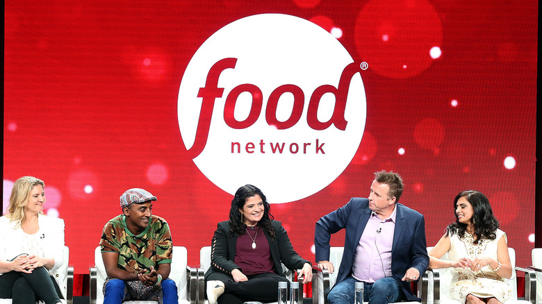 Food Network chefs on panel