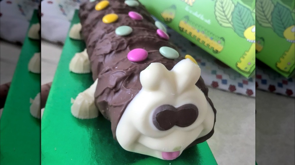 Caterpillar cake