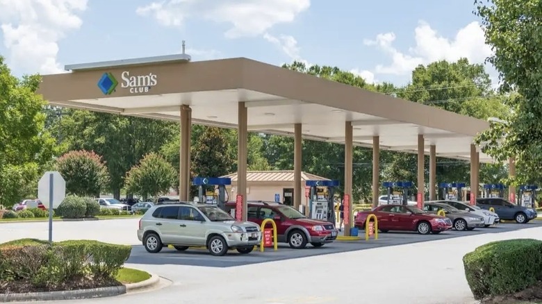 Sam's Club fuel station
