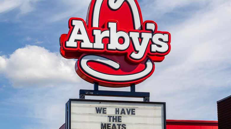 Arby's sign