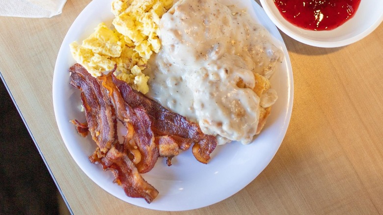 breakfast on a plate