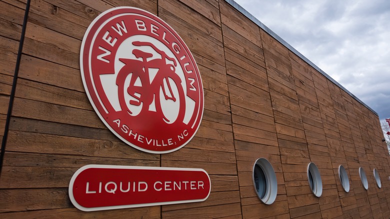 Exterior shot of New Belgium liquid center