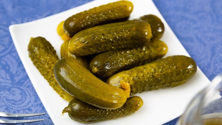 Pickles on a Plate