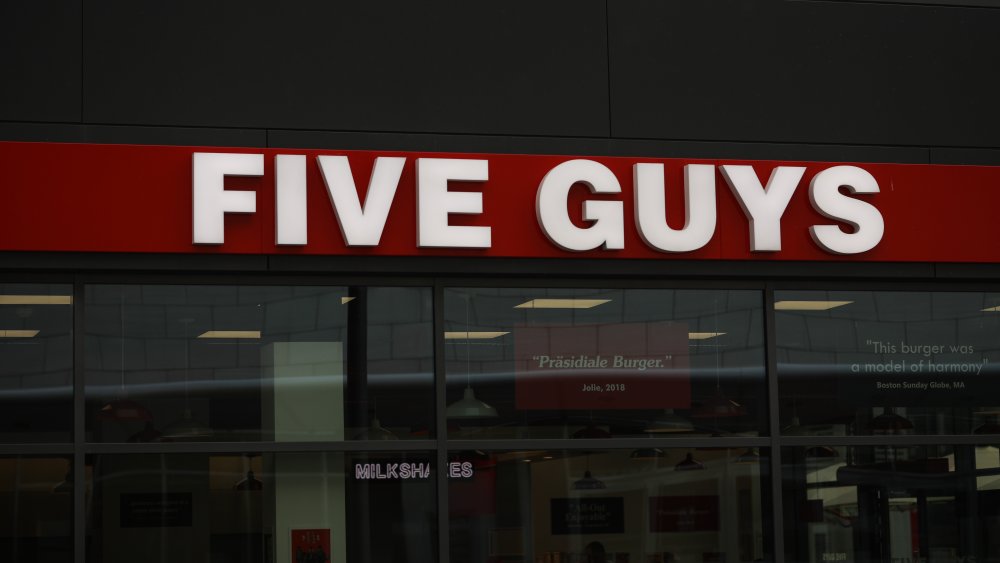 A generic image of Five Guys