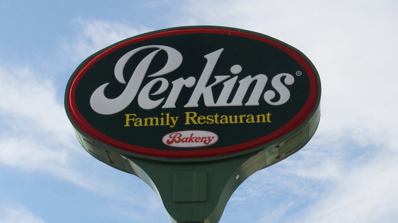 Perkins restaurant sign 