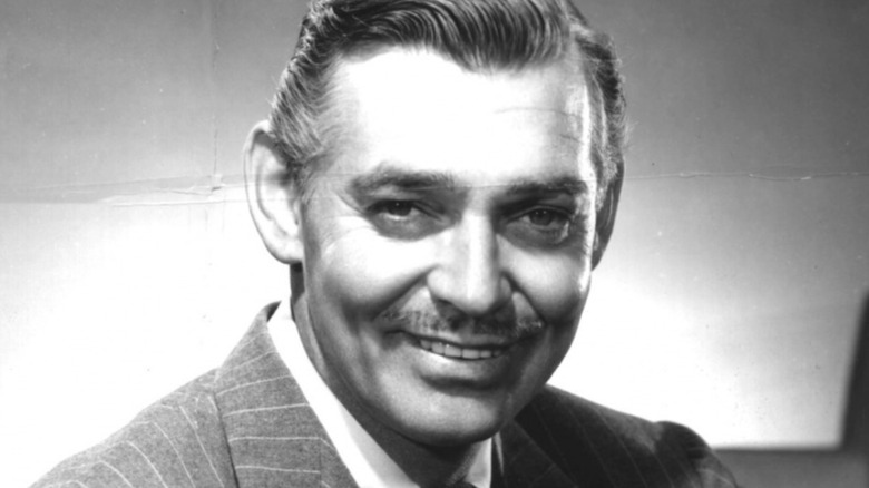 Close up of Clark Gable