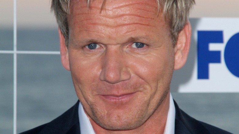 Gordon Ramsay at the FOX all-star party in 2011