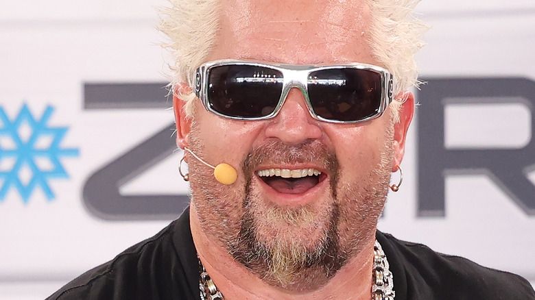 Guy Fieri wearing sunglasses 