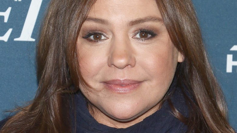 Close-up of Rachael Ray's face