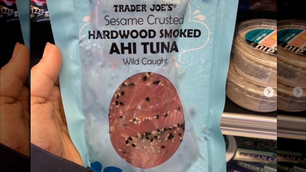 Trader Joe's Sesame Crusted Hardwood Smoked Ahi Tuna