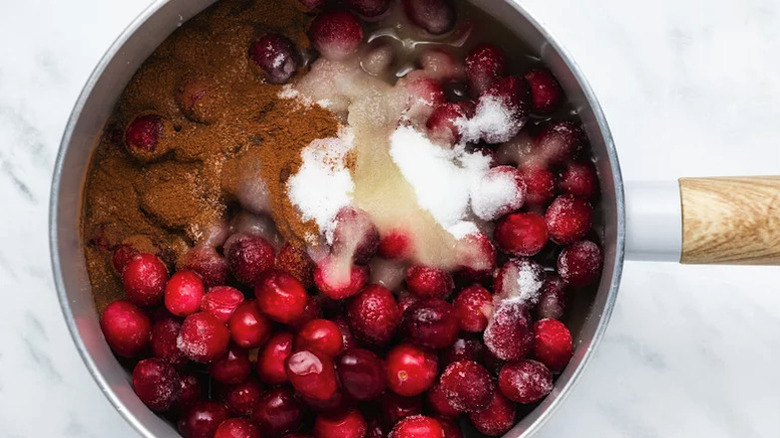 Cranberry sauce