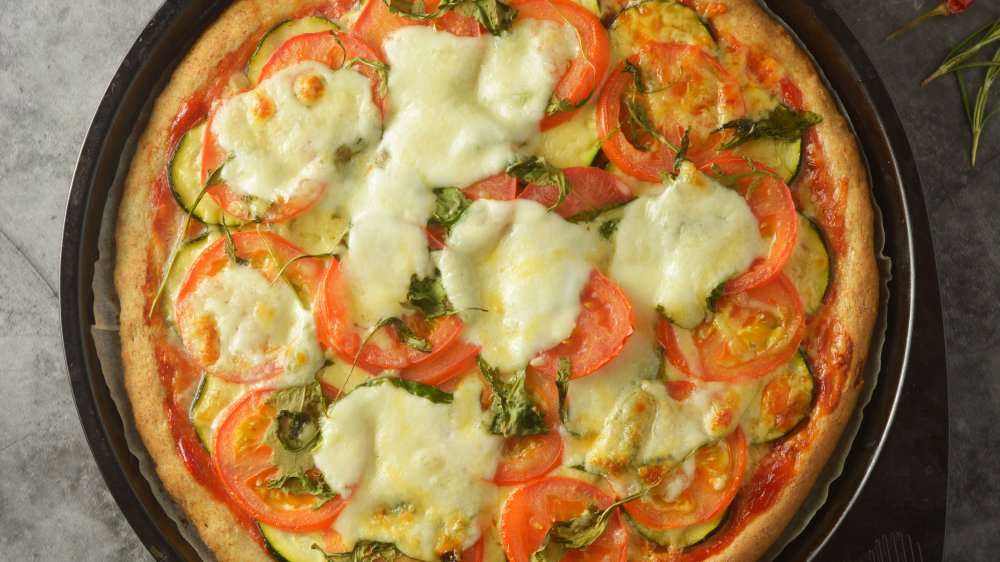 Healthy pizza