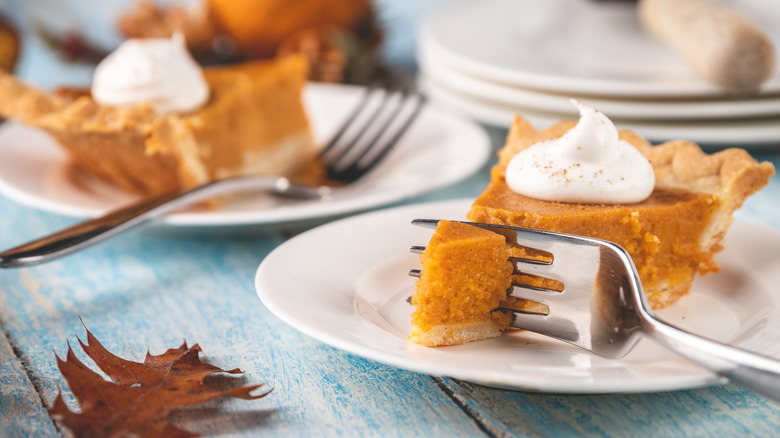  Fetta di torta di zucca