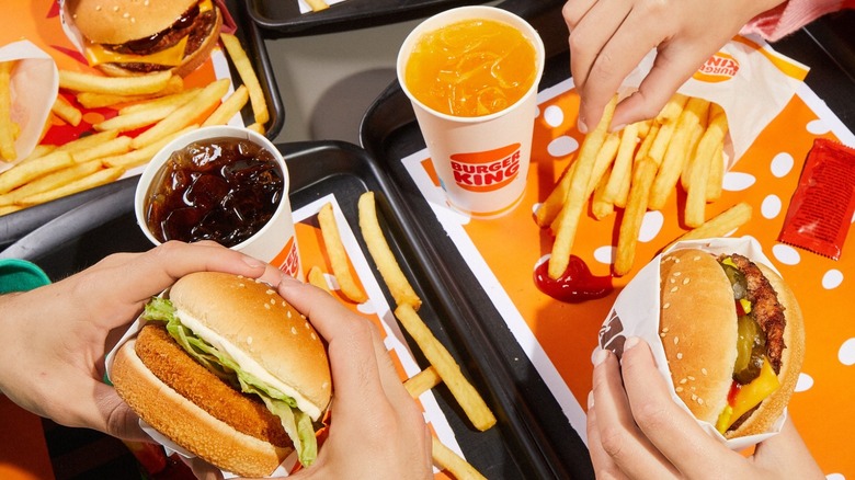 Burger King Spain meal
