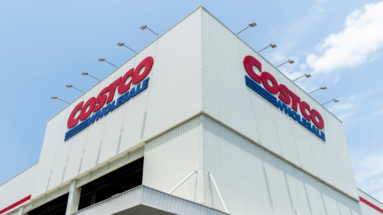 Costco sign on building