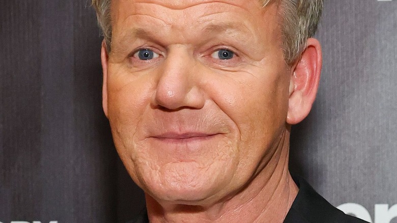 Gordon Ramsay with slight smile