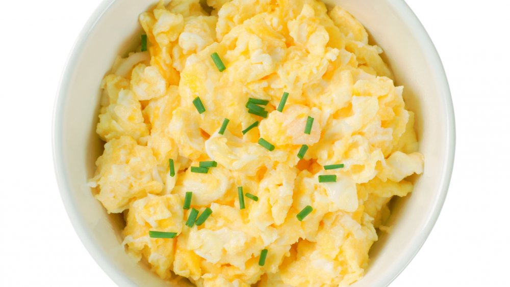 scrambled eggs