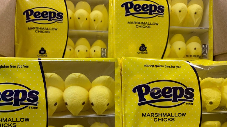 Packages of Peeps