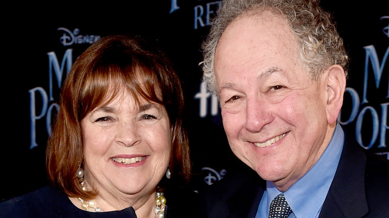 Ina Garten and Jeffrey Garten smiling
