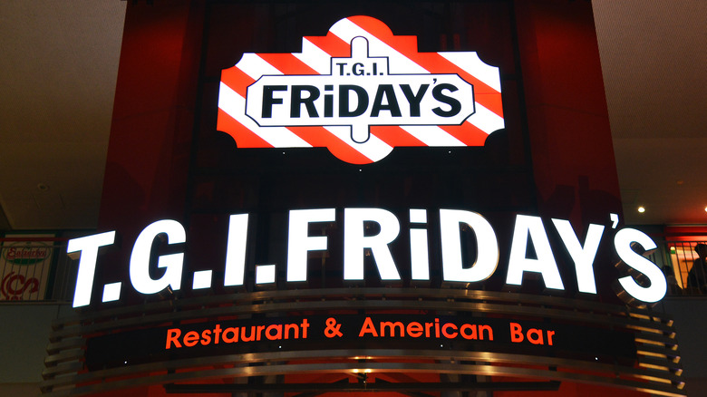 TGI Fridays sign