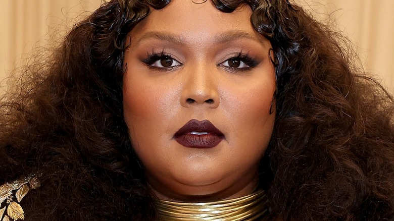 Lizzo Met Gala headshot