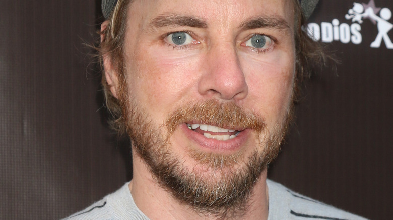 Dax Shepard striped shirt