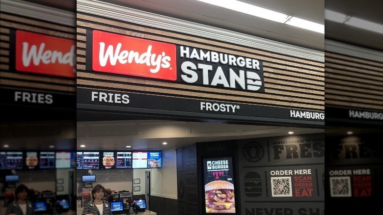 Il chiosco dell'hamburger di Wendy