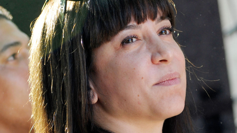 Ottavia Busia​-Bourdain close-up