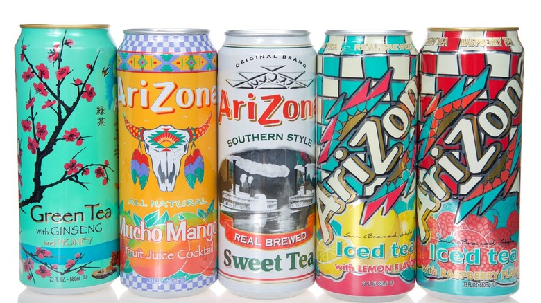 arizona beverages cans