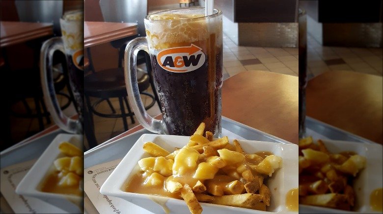 a&W restaurant