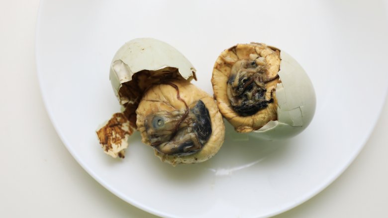 balut on a plate