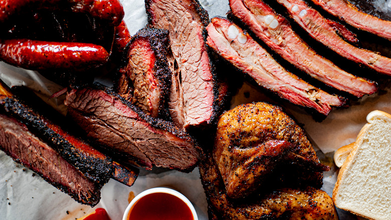 Barbecue platter